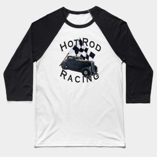 Hot Rod Racing Baseball T-Shirt